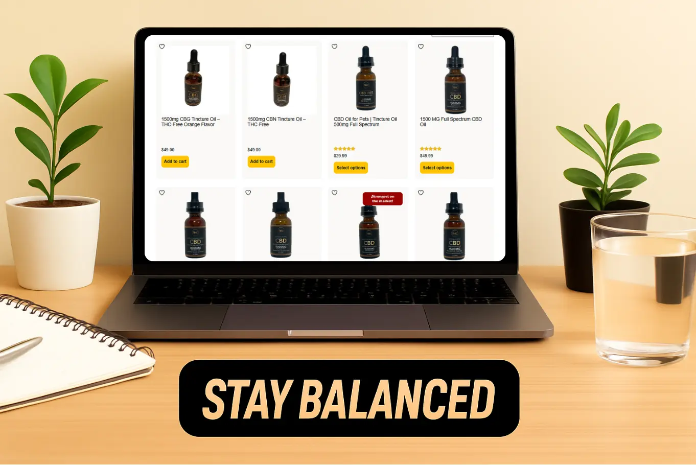 CBG and CBN: 2 THC-Free Tinctures for Focus and Sleep Support